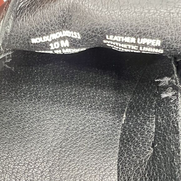 Steve Madden Lando 10 Black Patent Leather Chunky Lug Horsebit Loafers - Picture 8 of 10